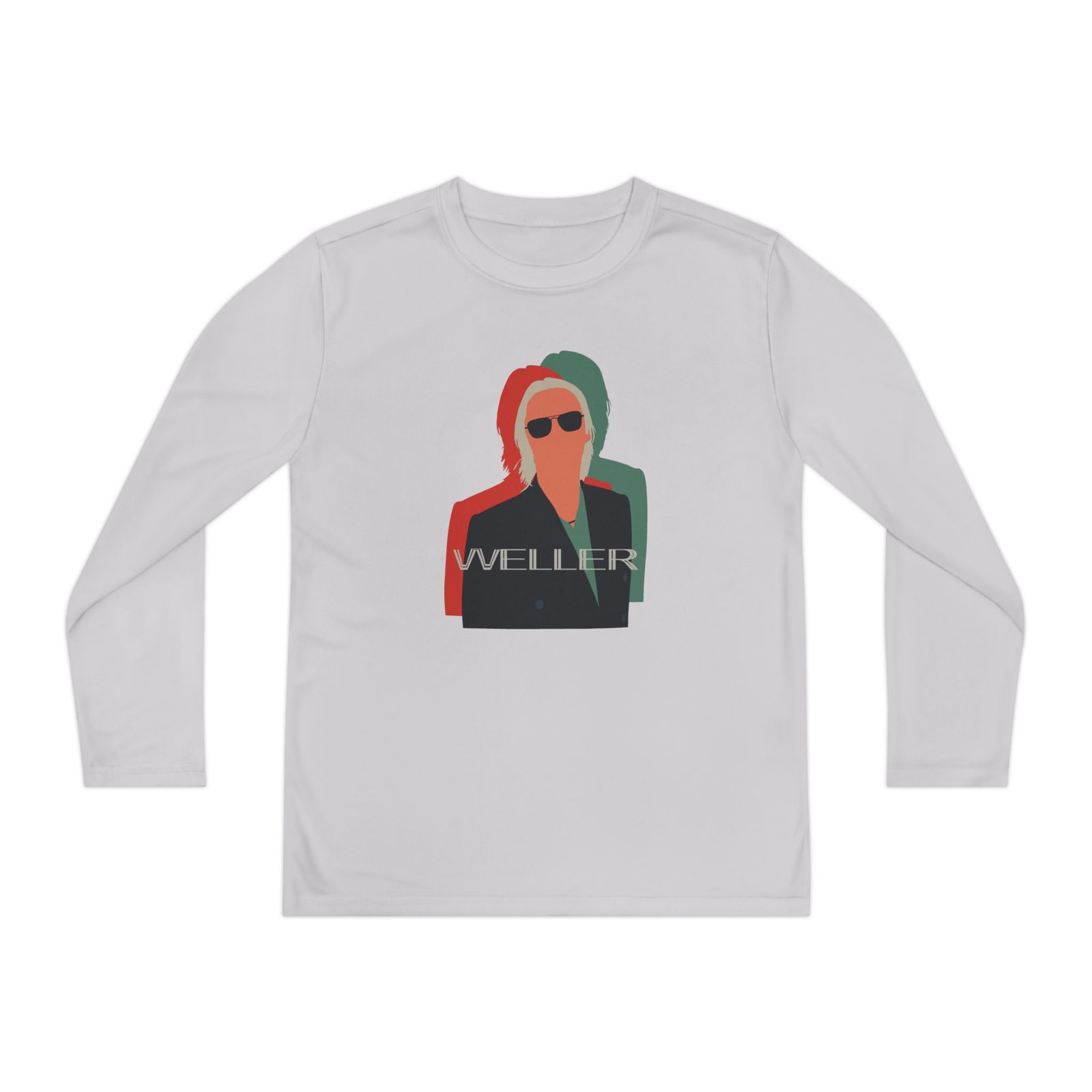 Youth PWL Illustration Offset Long Sleeve Competitor Tee