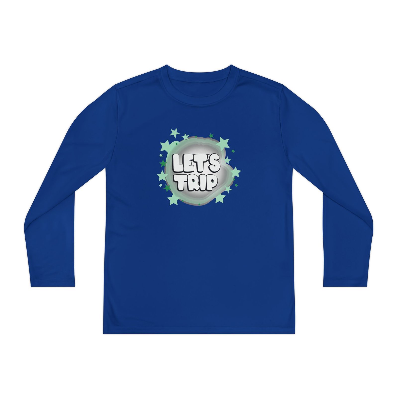 Youth Sturniolo Let's Trip Lights Long Sleeve Competitor Tee