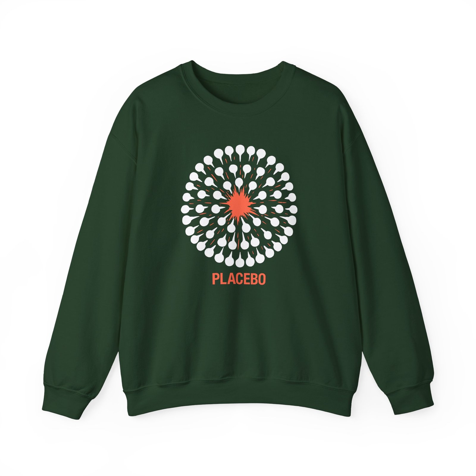 Placebo Pattern Unisex Heavy Blend™ Crewneck Sweatshirt