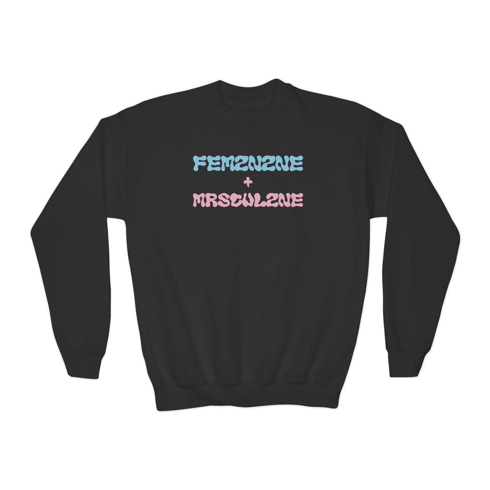 Youth Marina Feminine Masculine Crewneck Sweatshirt