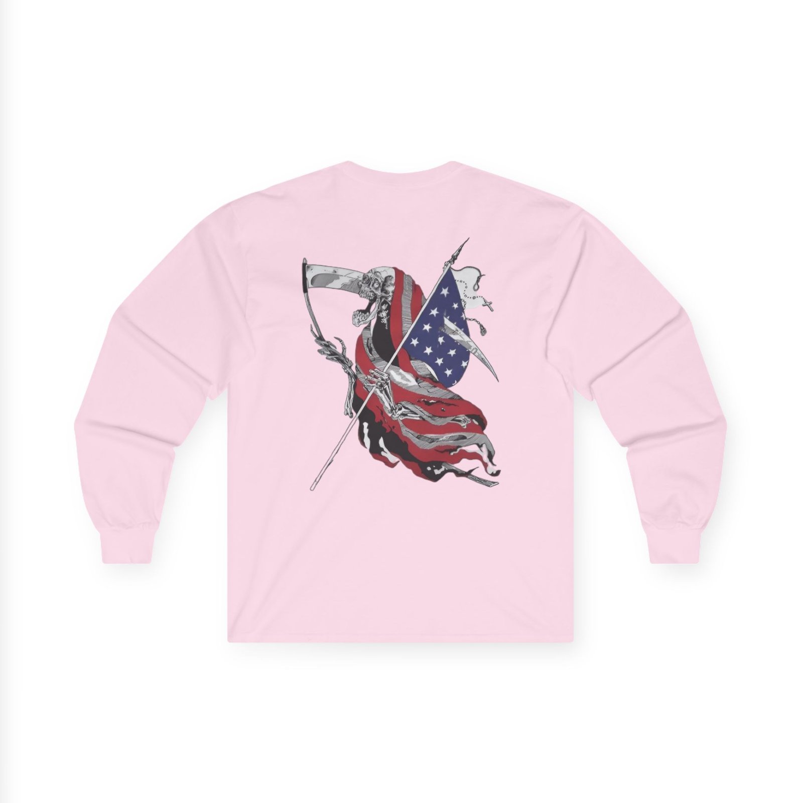 Power Trip American Reaper Unisex Ultra Cotton Long Sleeve Tee