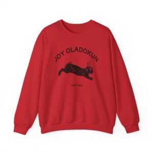 Joy Oladokun Burnt Orange Hare Unisex Heavy Blend™ Crewneck Sweatshirt
