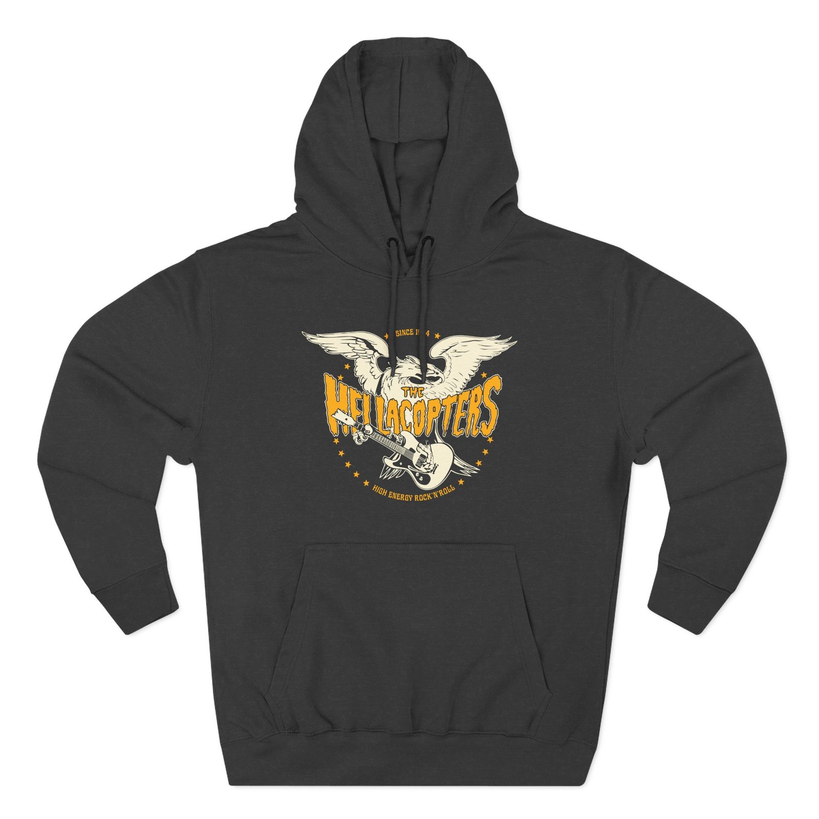 Hellacopters Eagle Three-Panel Fleece Hoodie