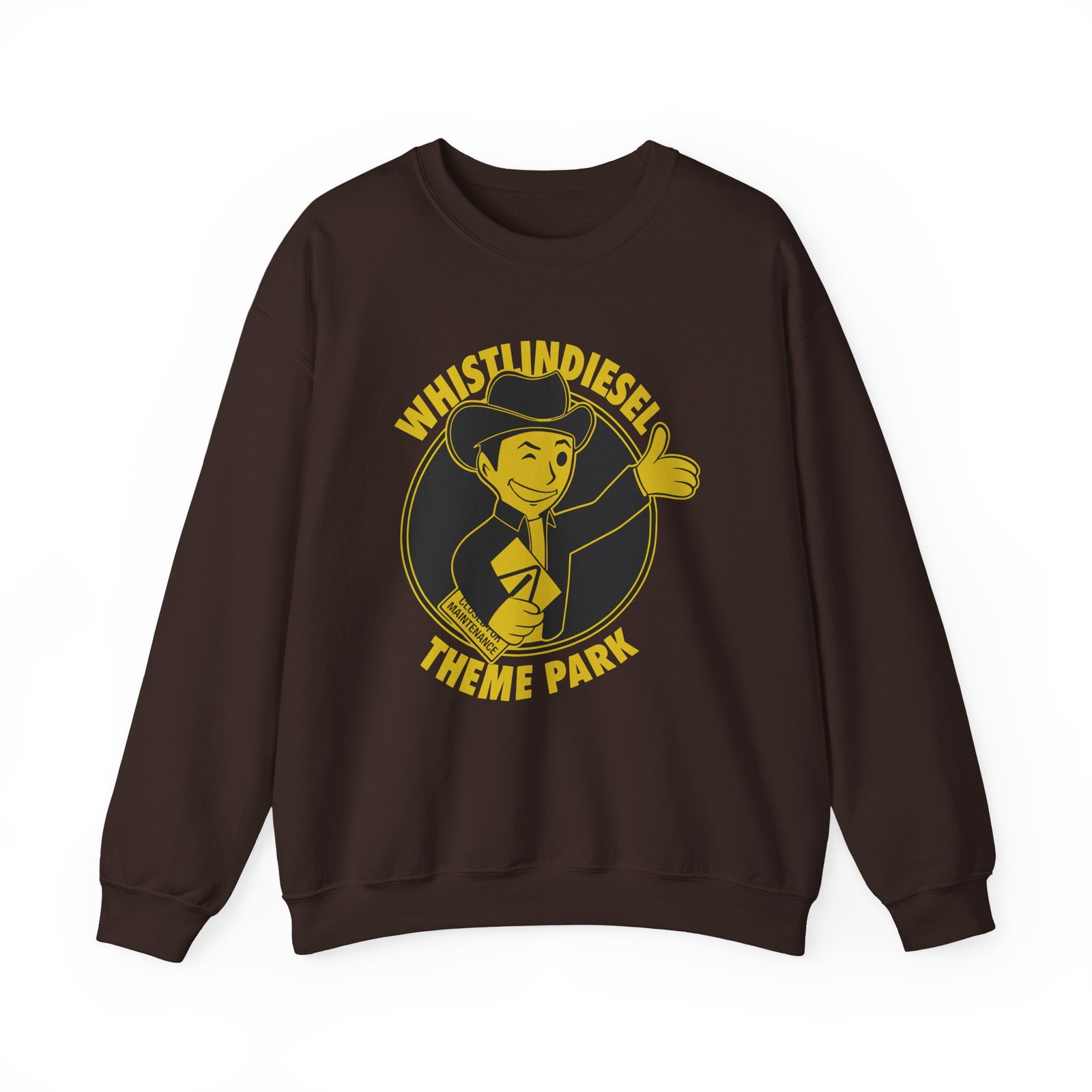 Whistlindiesel Theme Park Unisex Heavy Blend™ Crewneck Sweatshirt