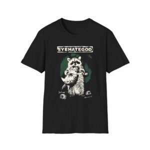 Eyehategod Southern Nihilism Racoon Unisex Softstyle T-Shirt