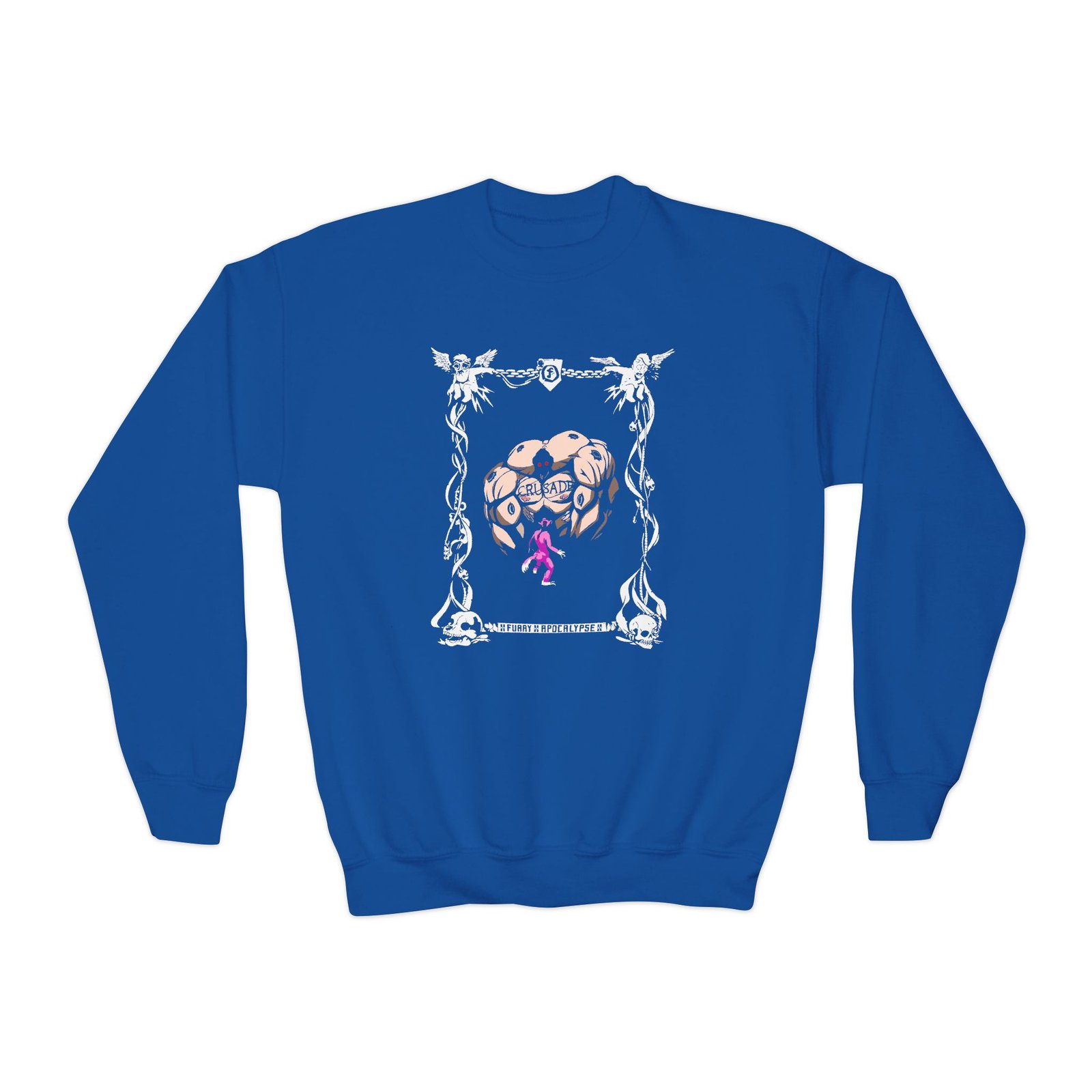 Youth Flashgitz Furry Apocalypse Crewneck Sweatshirt