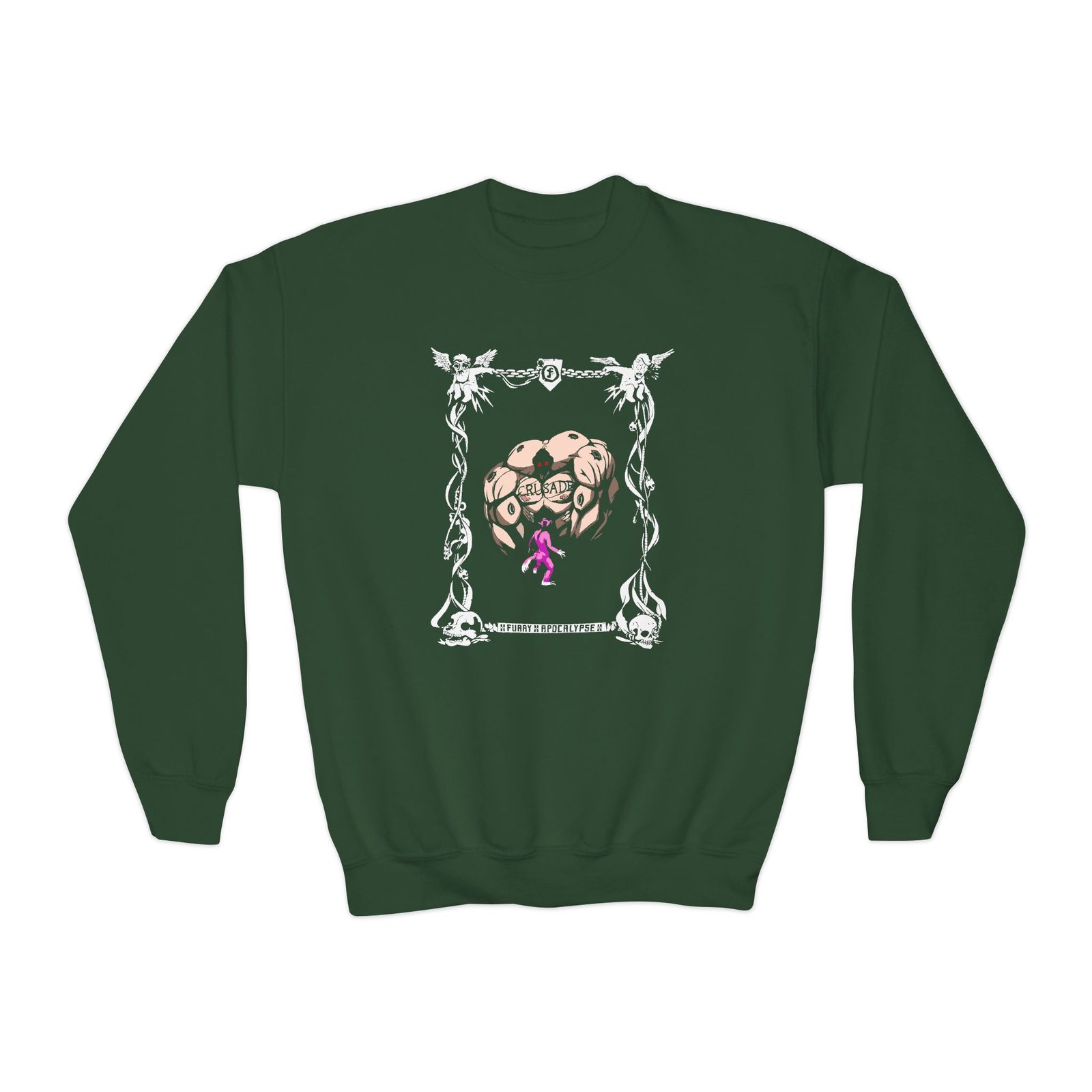 Youth Flashgitz Furry Apocalypse Crewneck Sweatshirt