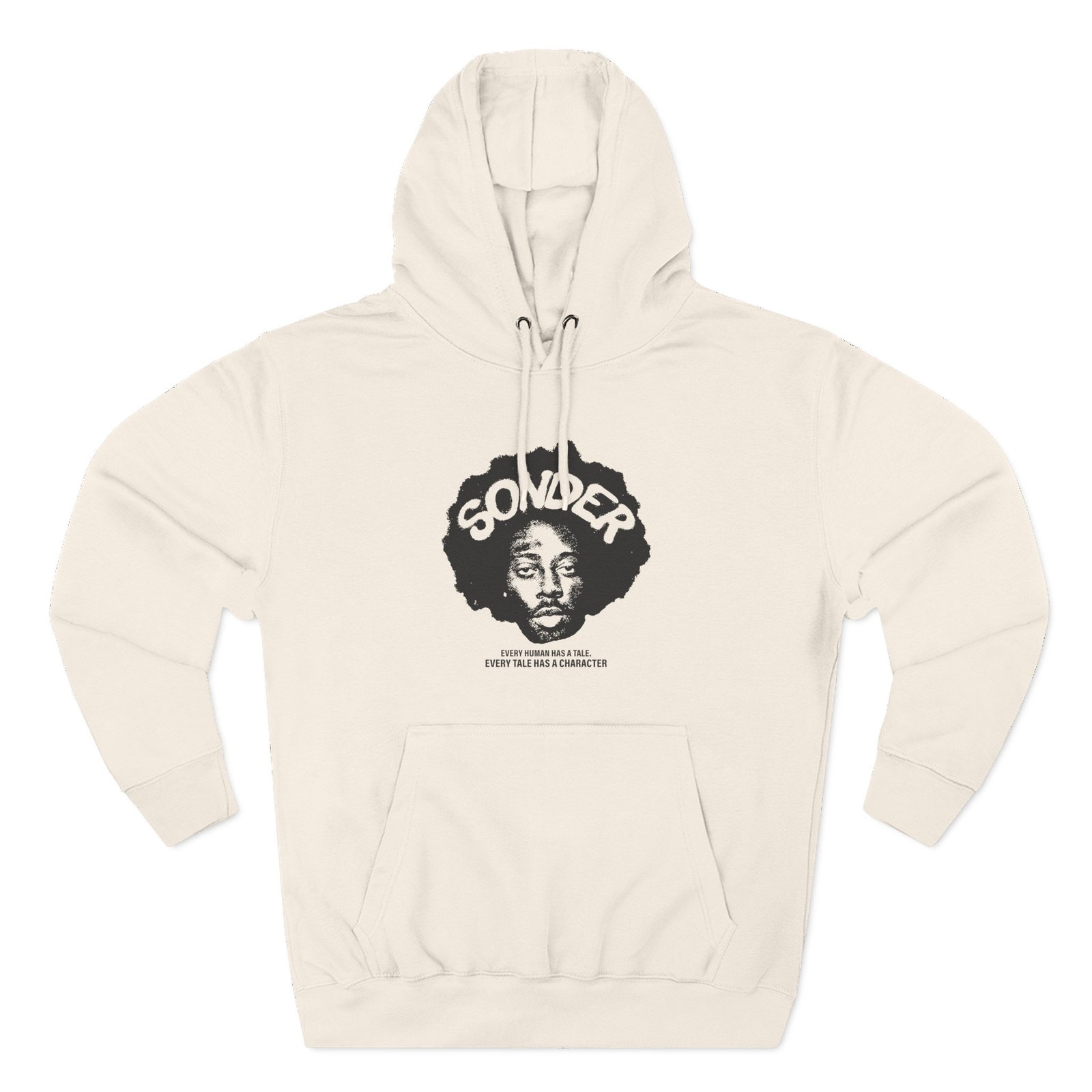 Sonder Three-Panel Fleece Hoodie