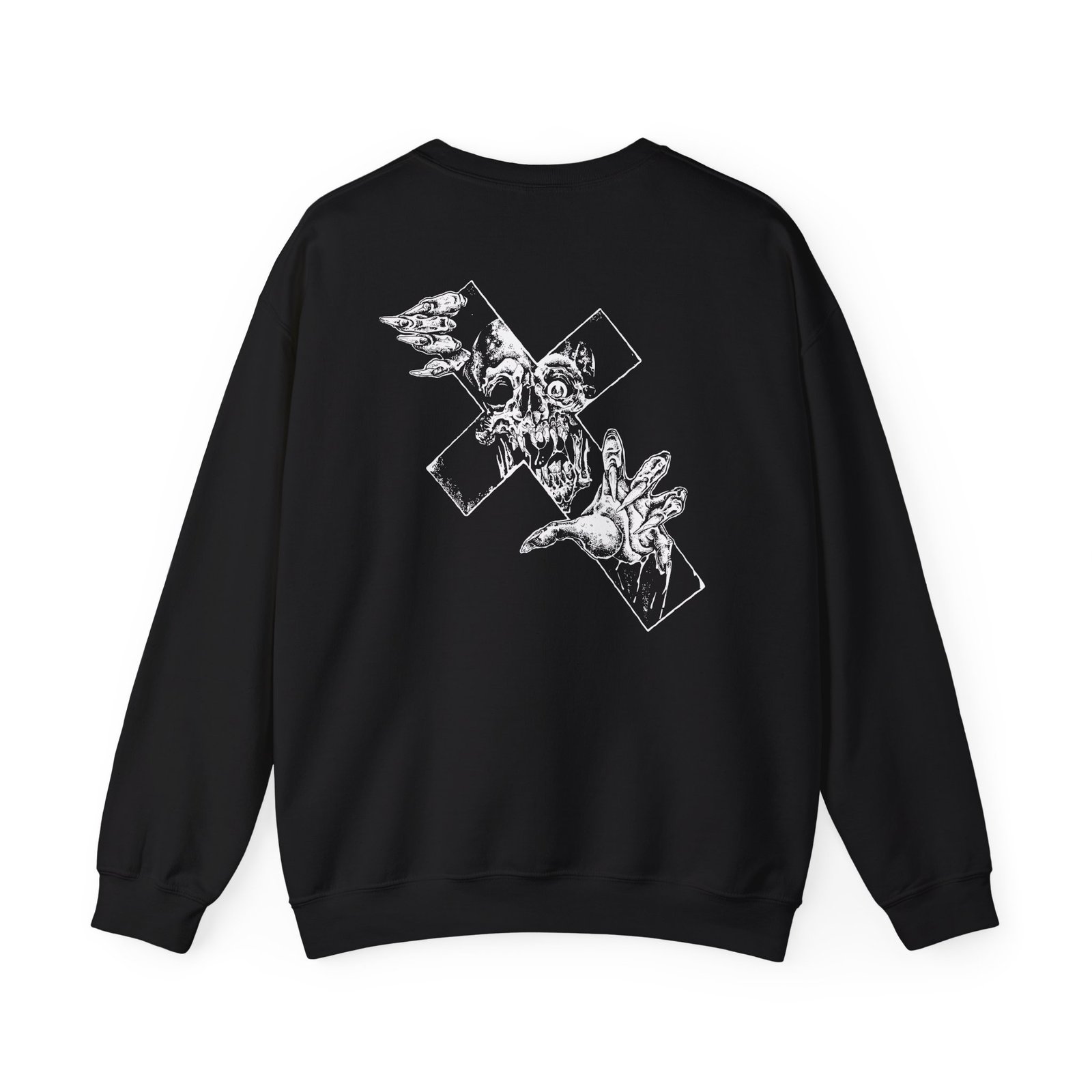 Power Trip Cross Unisex Heavy Blend™ Crewneck Sweatshirt