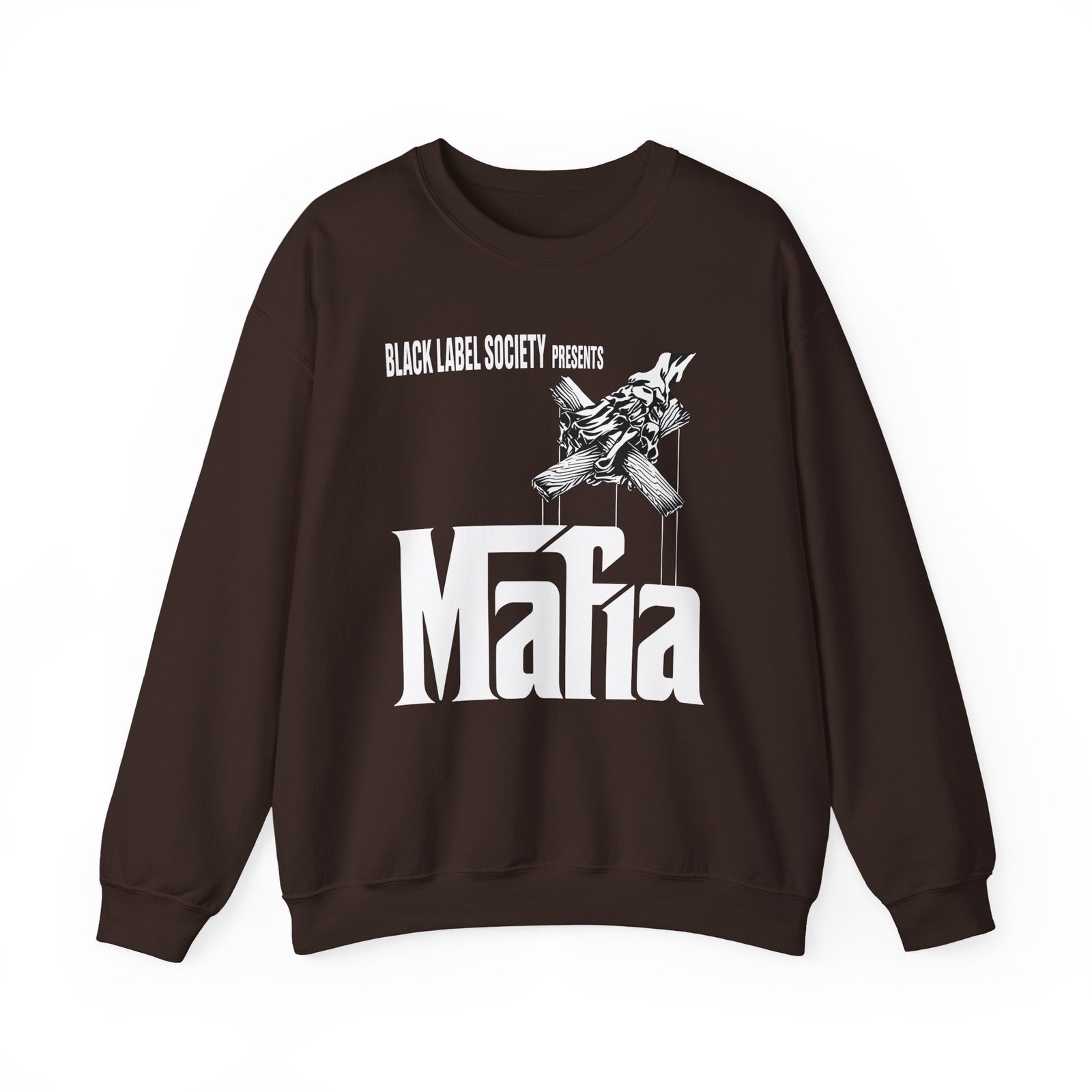 Black Label Society Mafia Album Art Unisex Heavy Blend™ Crewneck Sweatshirt