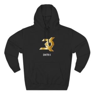Dimitri K Three-Panel Fleece Hoodie