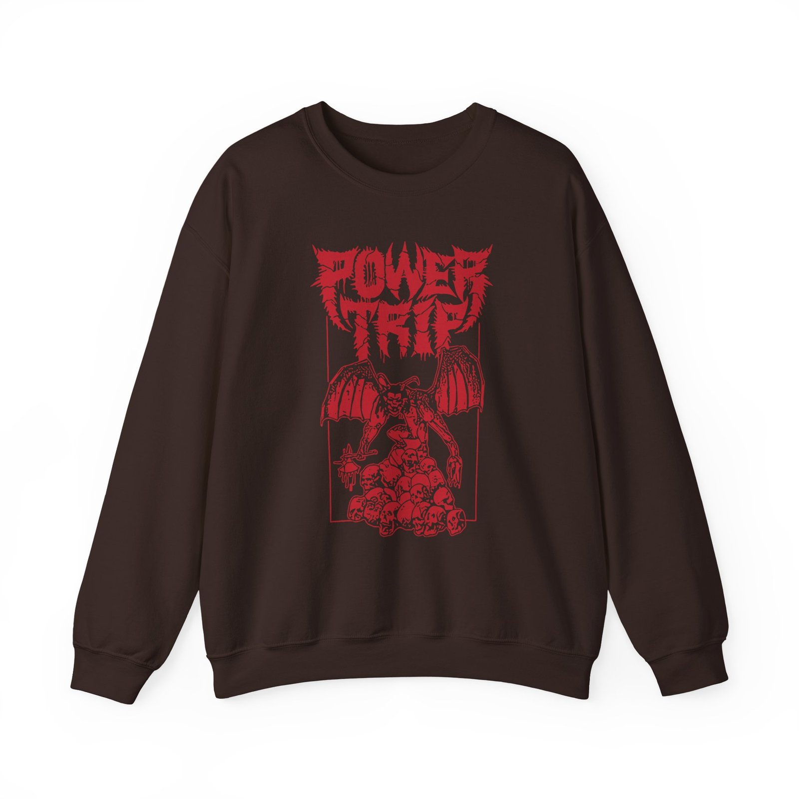 Power Trip Gargoyle Unisex Heavy Blend™ Crewneck Sweatshirt