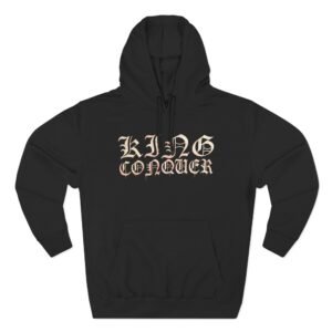 King Conquer Camo Three-Panel Fleece Hoodie