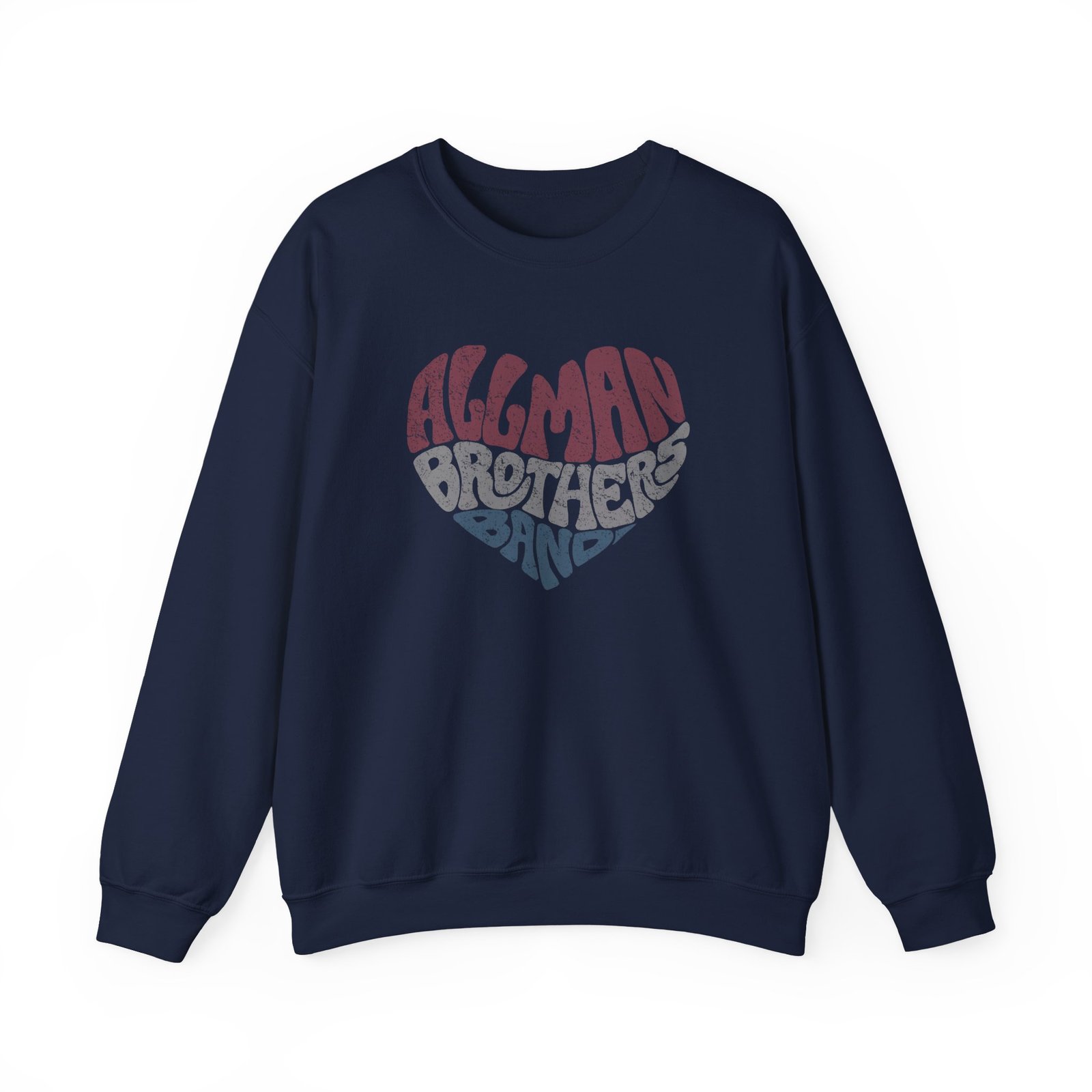 The Allman Brothers Heart Unisex Heavy Blend™ Crewneck Sweatshirt