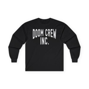 Black Label Society Doom Crew Black Athletic Muscle Unisex Ultra Cotton Long Sleeve Tee