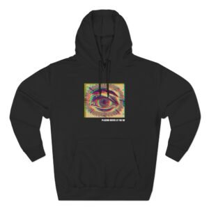 Placebo Glitch Eye Three-Panel Fleece Hoodie