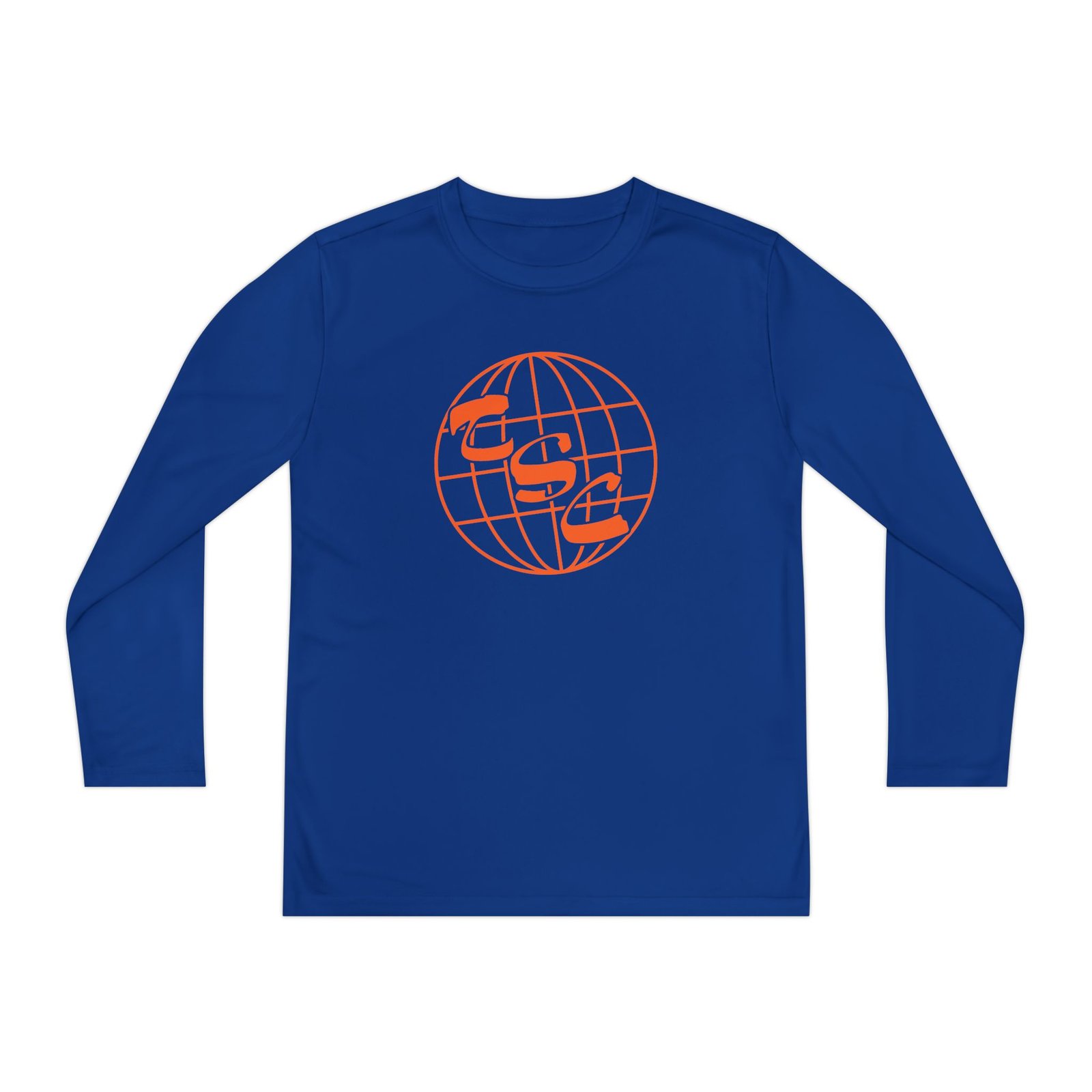 Youth PWL Tsc Globe Long Sleeve Competitor Tee