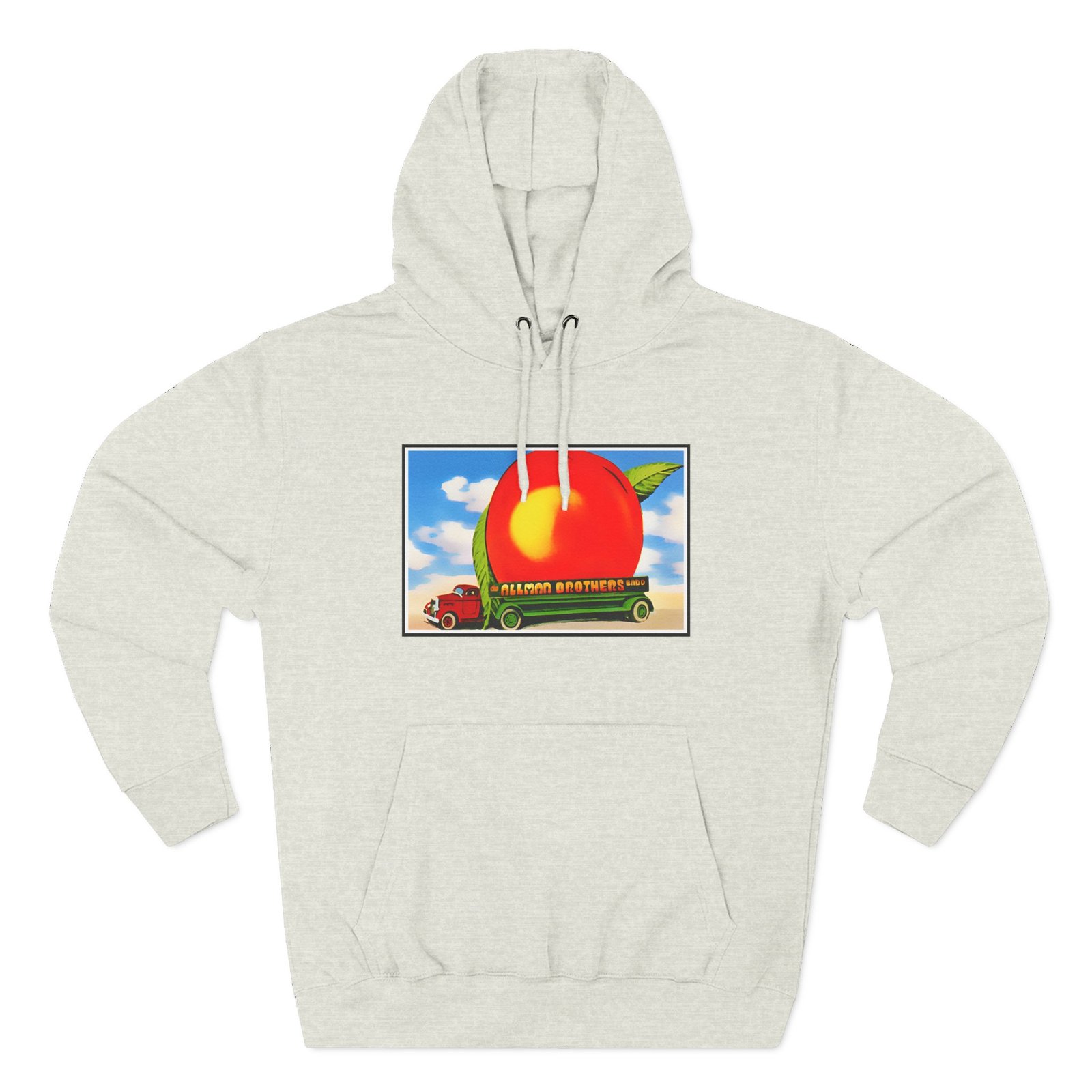The Allman Brothers Eat a Peach Album Art Three-Panel Fleece Hoodie