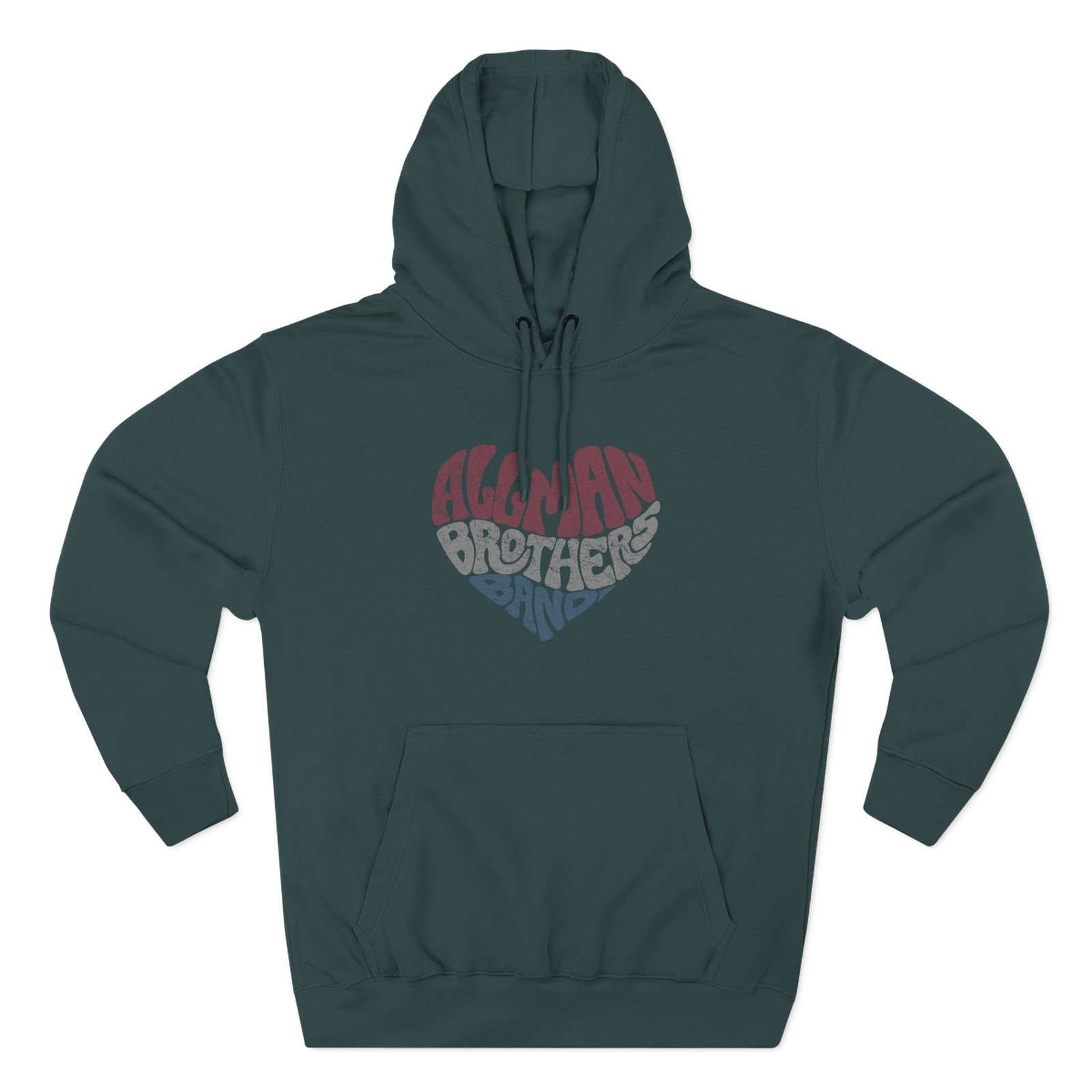 The Allman Brothers Heart Three-Panel Fleece Hoodie