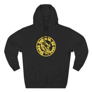 Black Label Society 2025 Yellow Circle Three-Panel Fleece Hoodie