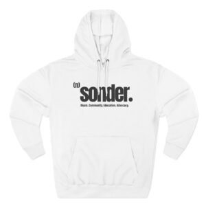 Sonder Three-Panel Fleece Hoodie