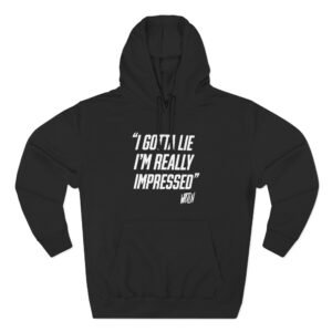 Whistlindiesel Impressed Three-Panel Fleece Hoodie