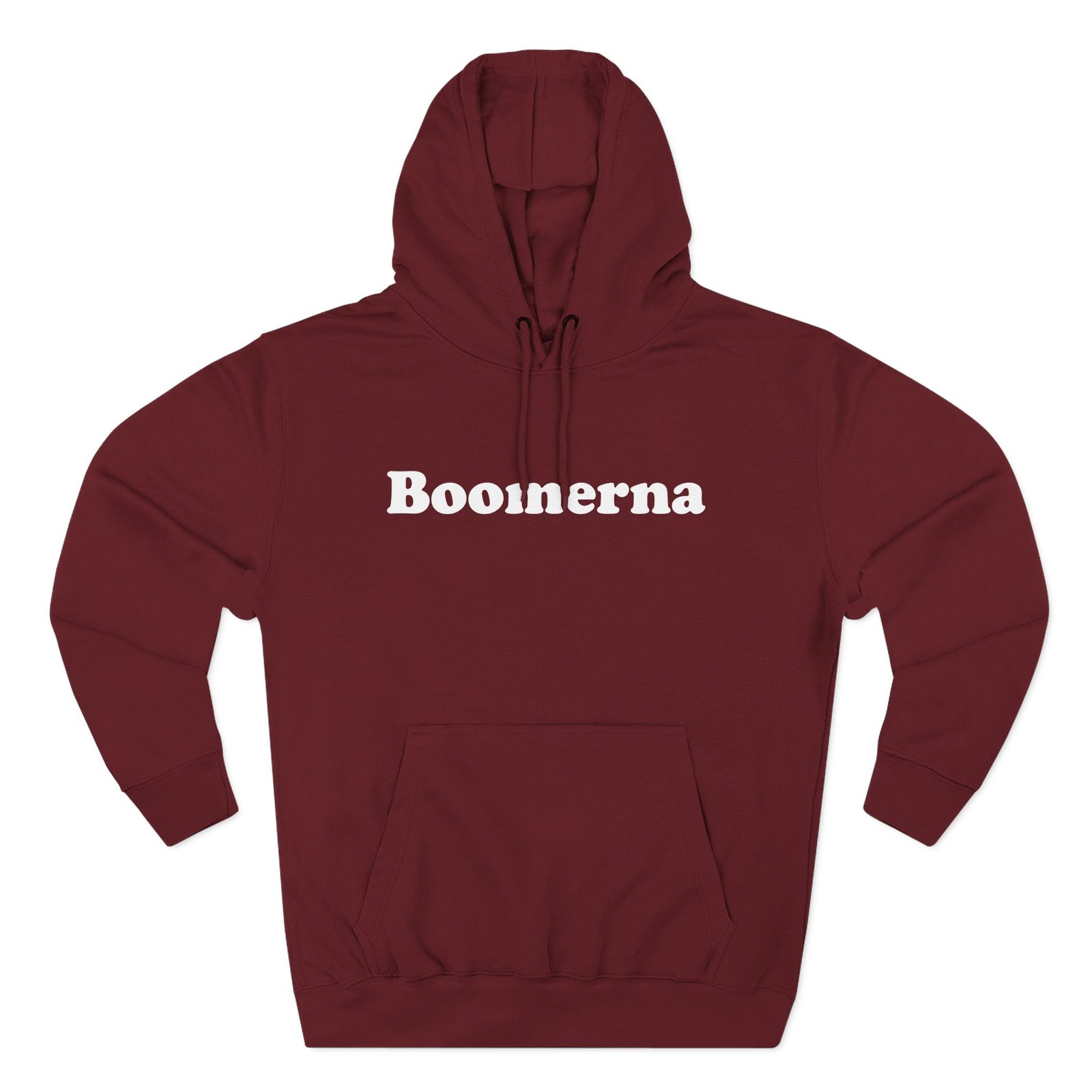 Boomerna Three-Panel Fleece Hoodie