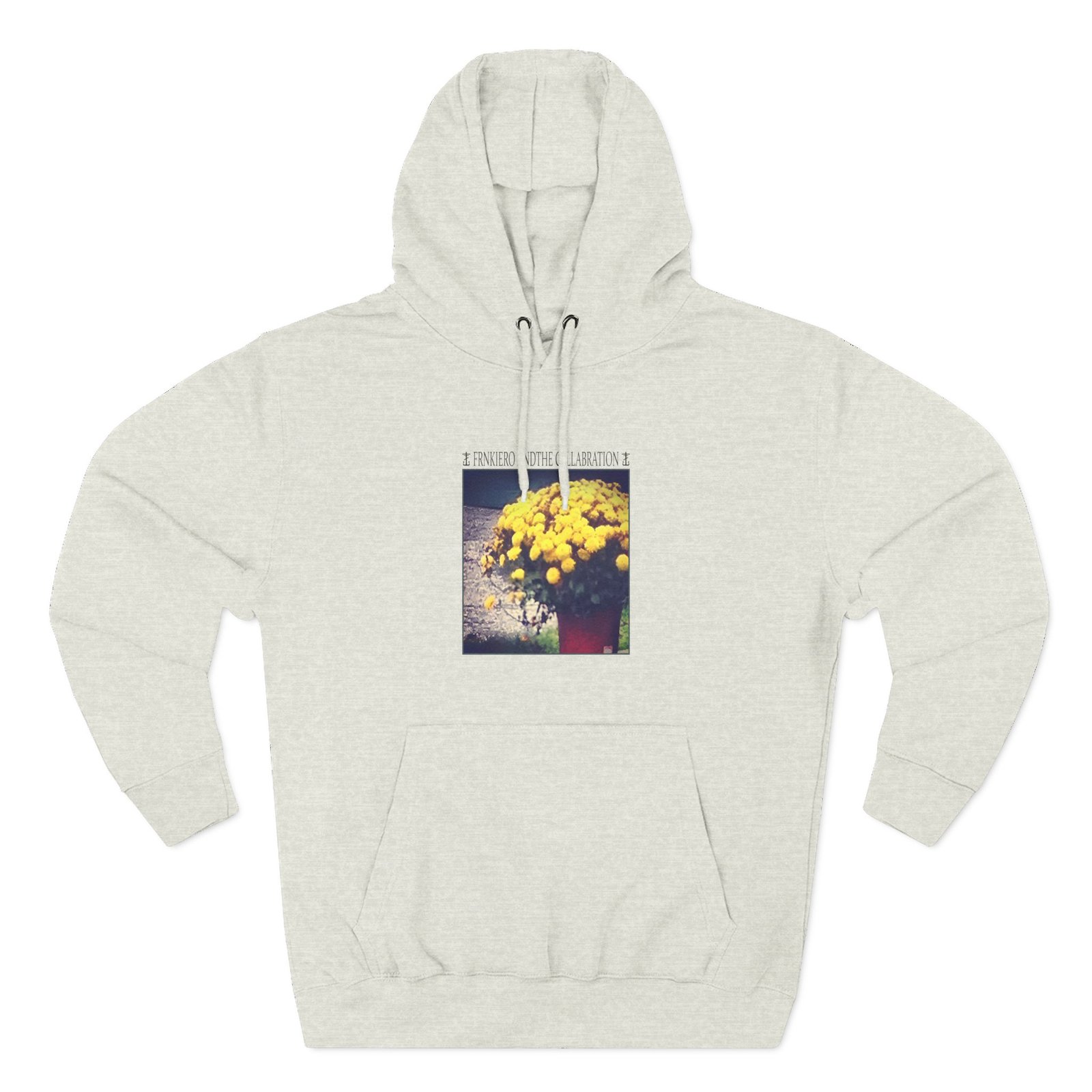 Frank Iero Flowers Three-Panel Fleece Hoodie