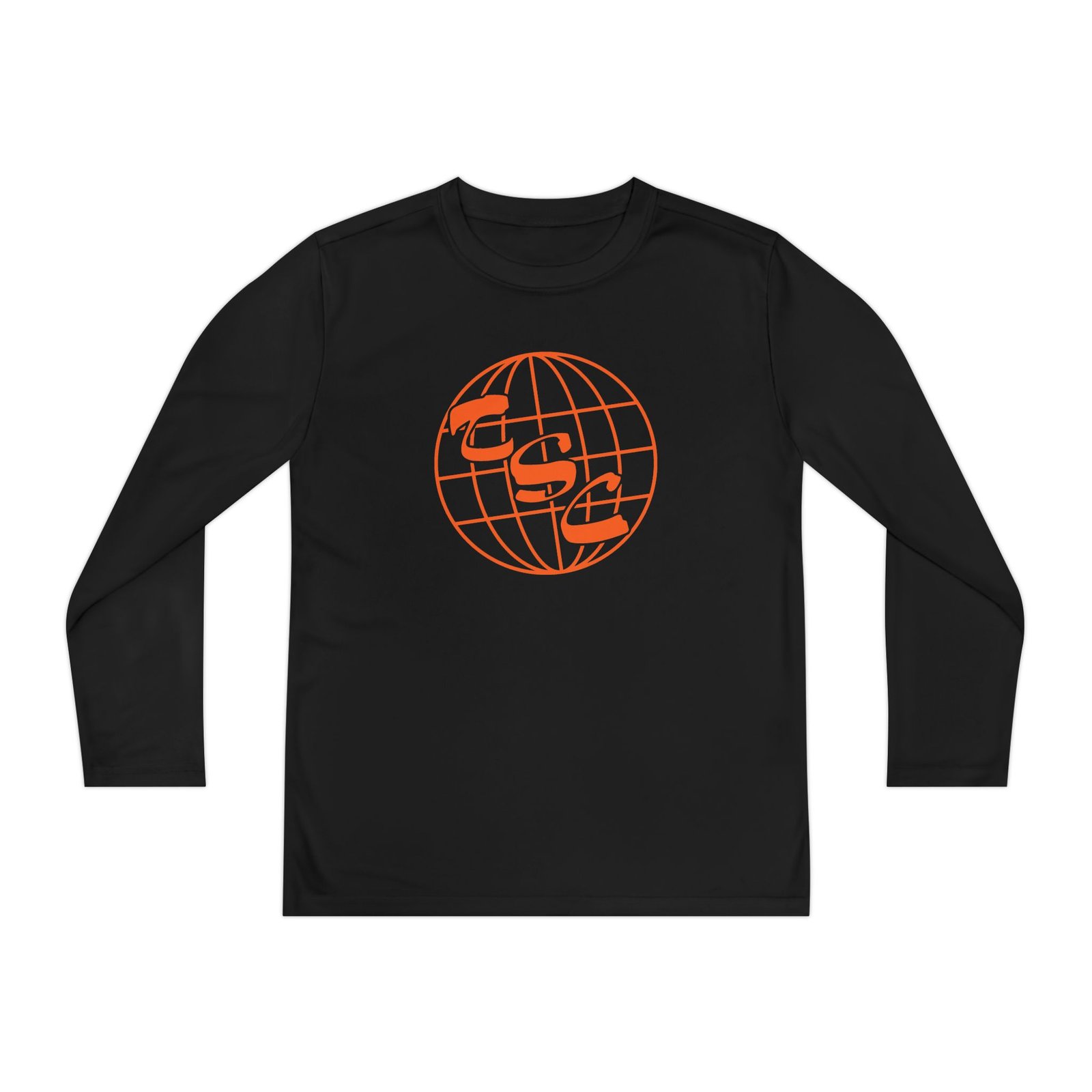 Youth PWL Tsc Globe Long Sleeve Competitor Tee