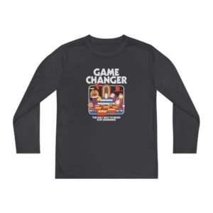 Youth Dropout Game Changer Ringer Long Sleeve Competitor Tee