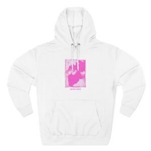 Dean Lewis Pink Photo Three-Panel Fleece Hoodie