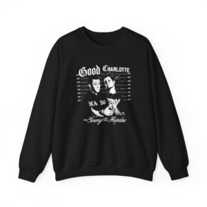 Good Charlotte Old School Mugshot Unisex Heavy Blend™ Crewneck Sweatshirt