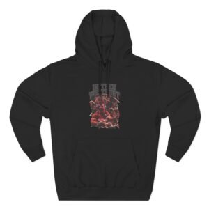Tren Tech in Tren Twins We Trust Three-Panel Fleece Hoodie