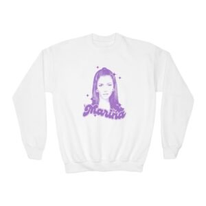 Youth Marina Sparkles Crewneck Sweatshirt