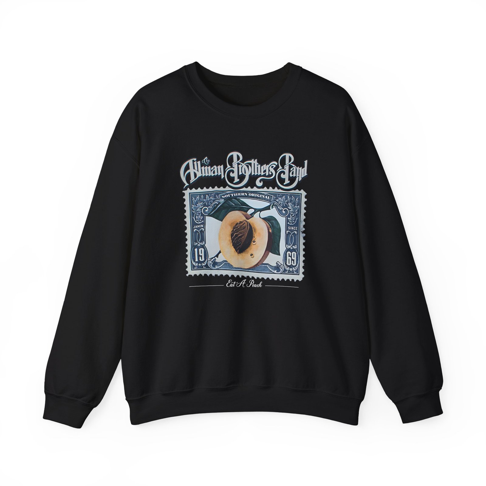 The Allman Brothers Peach Stamp Unisex Heavy Blend™ Crewneck Sweatshirt