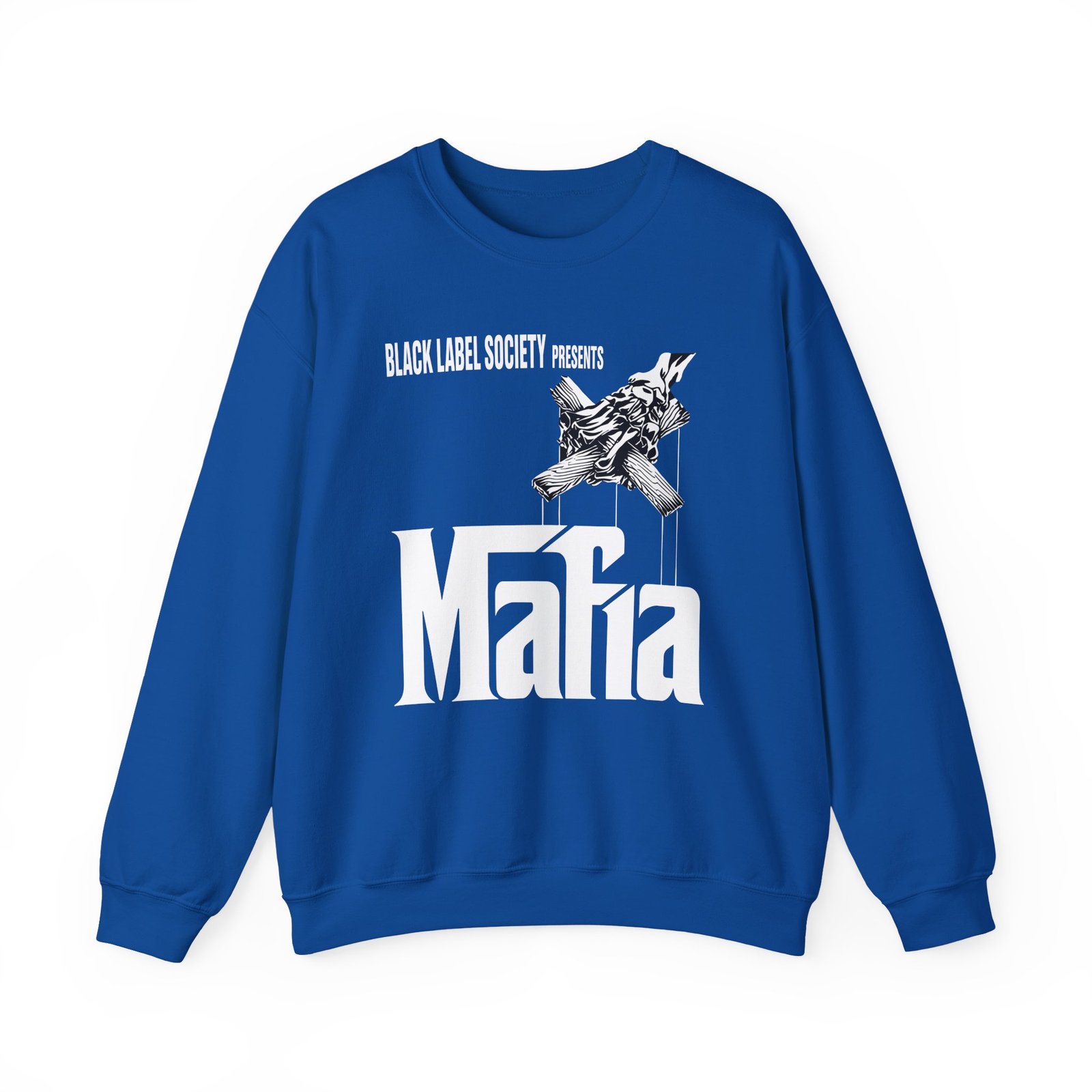 Black Label Society Mafia Album Art Unisex Heavy Blend™ Crewneck Sweatshirt