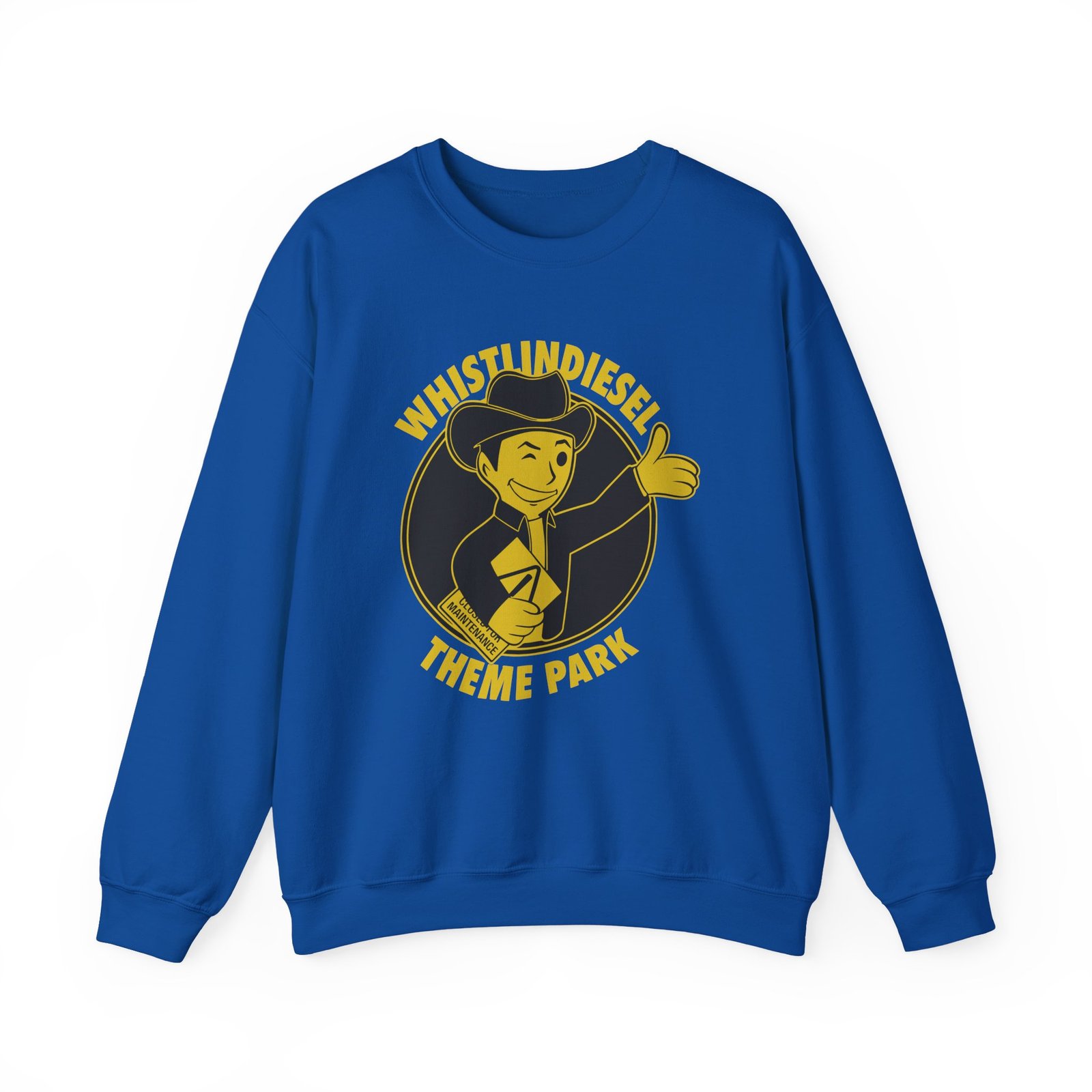 Whistlindiesel Theme Park Unisex Heavy Blend™ Crewneck Sweatshirt