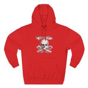 Casualties East Coast Skull Three-Panel Fleece Hoodie