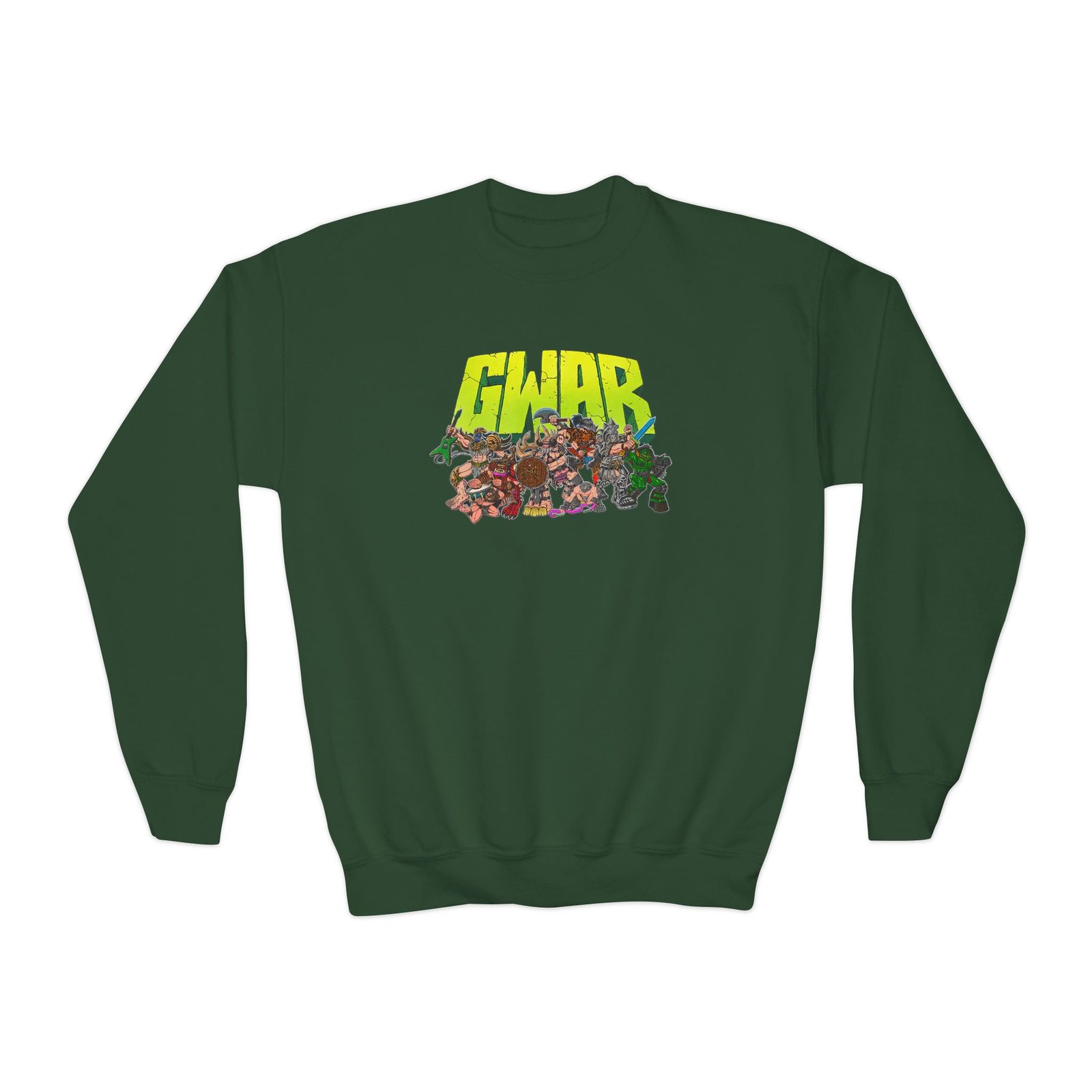 Youth Gwar 2020 Animated Members Crewneck Sweatshirt