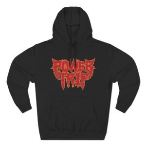 Power Trip Spikey Snake Three-Panel Fleece Hoodie