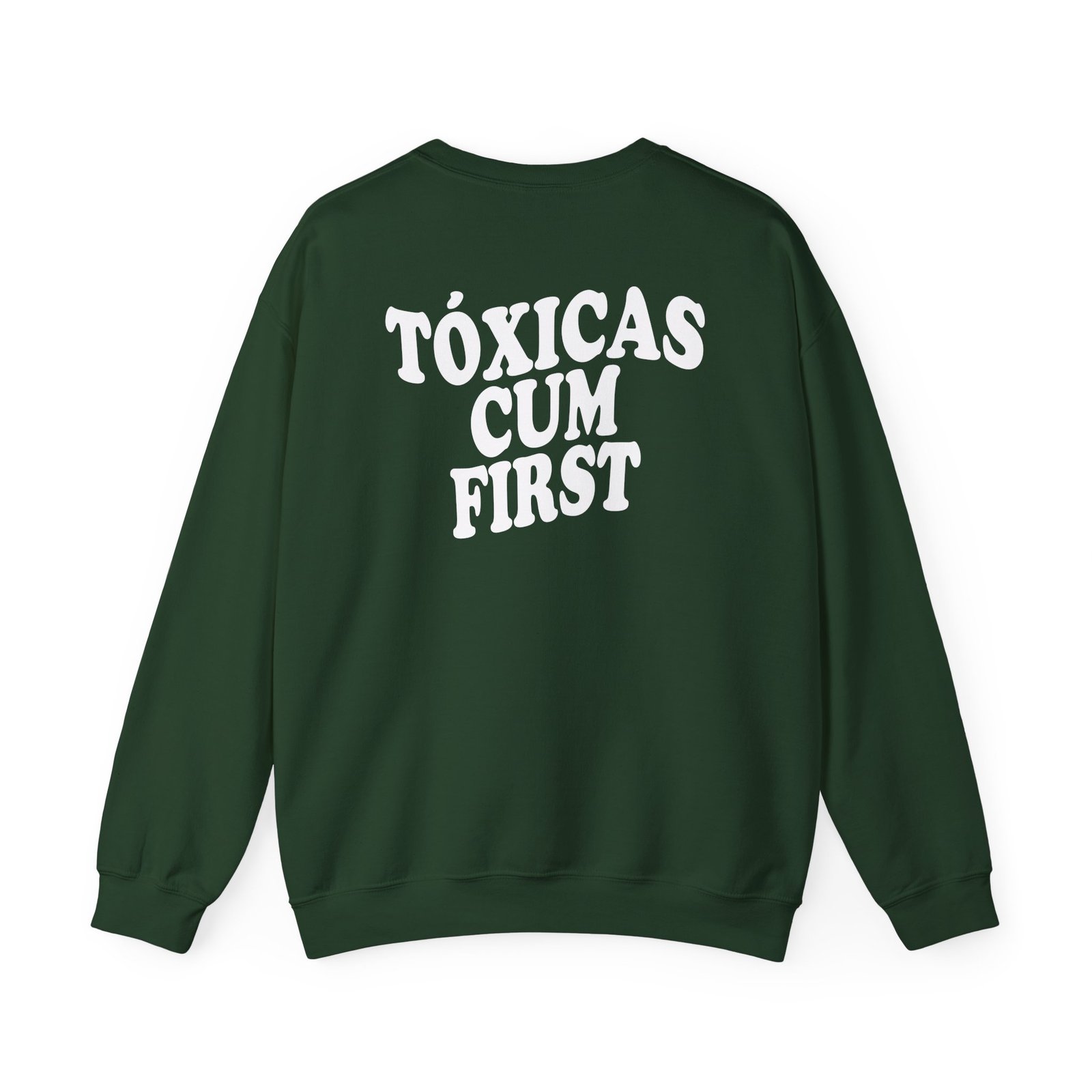 Chicos Toxicos Tóxicas Cum FirstUnisex Heavy Blend™ Crewneck Sweatshirt
