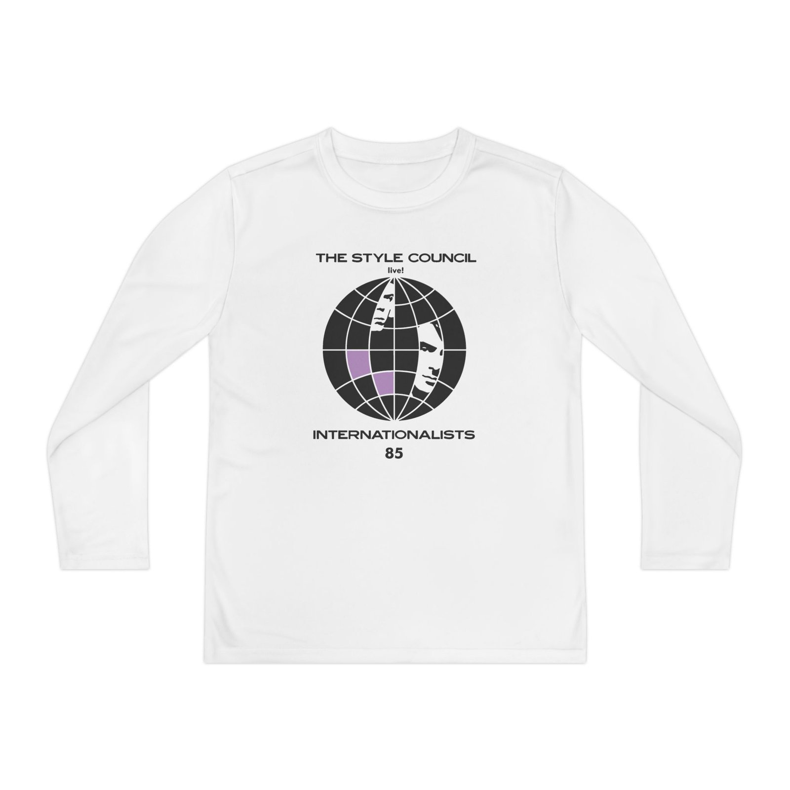 Youth PWL Internationalists 85 Long Sleeve Competitor Tee