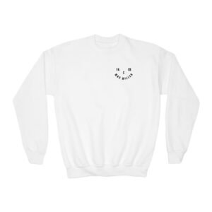 Youth Mac Miller Faces Smile Crewneck Sweatshirt