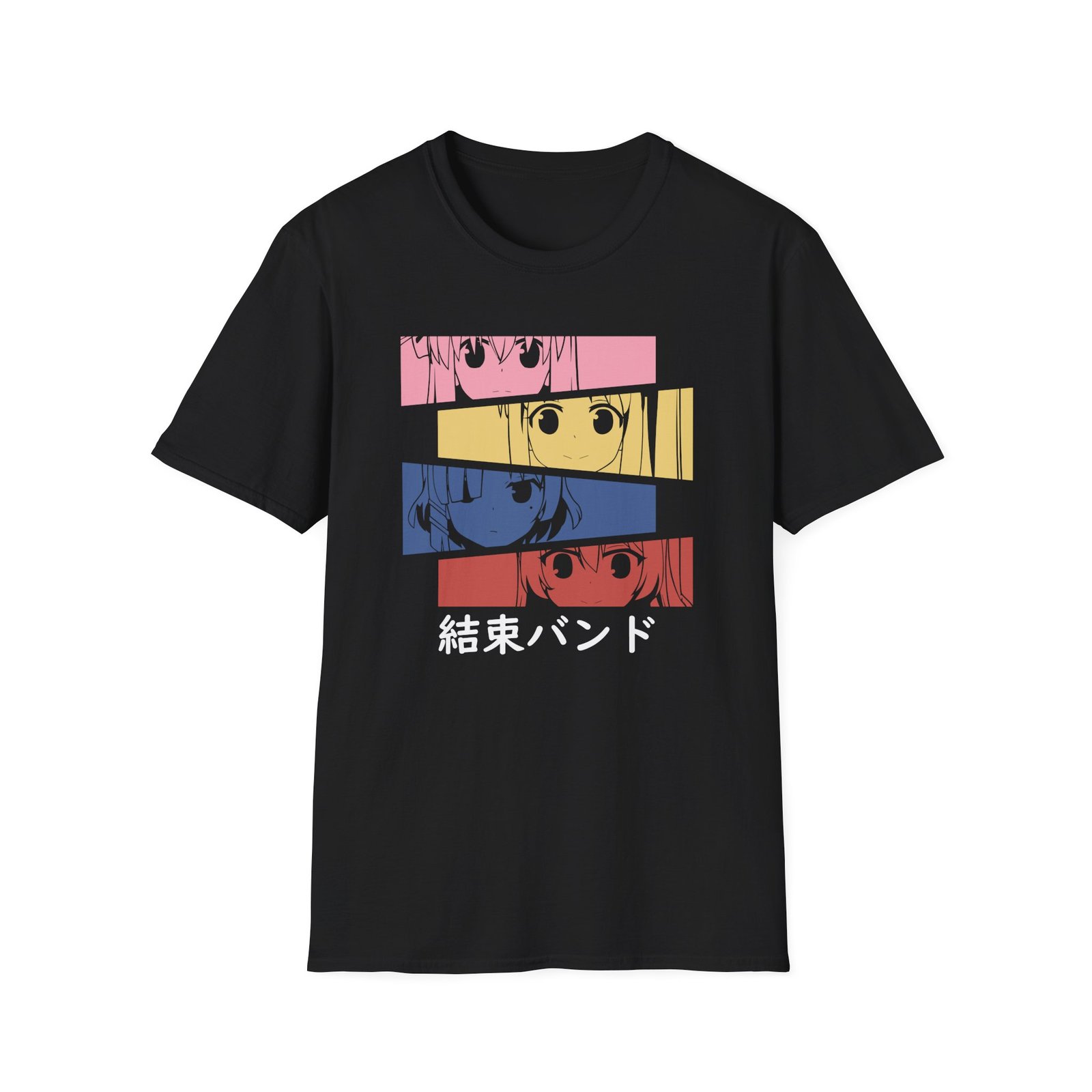 Anime Bocchi the Rock Unisex Softstyle T-Shirt