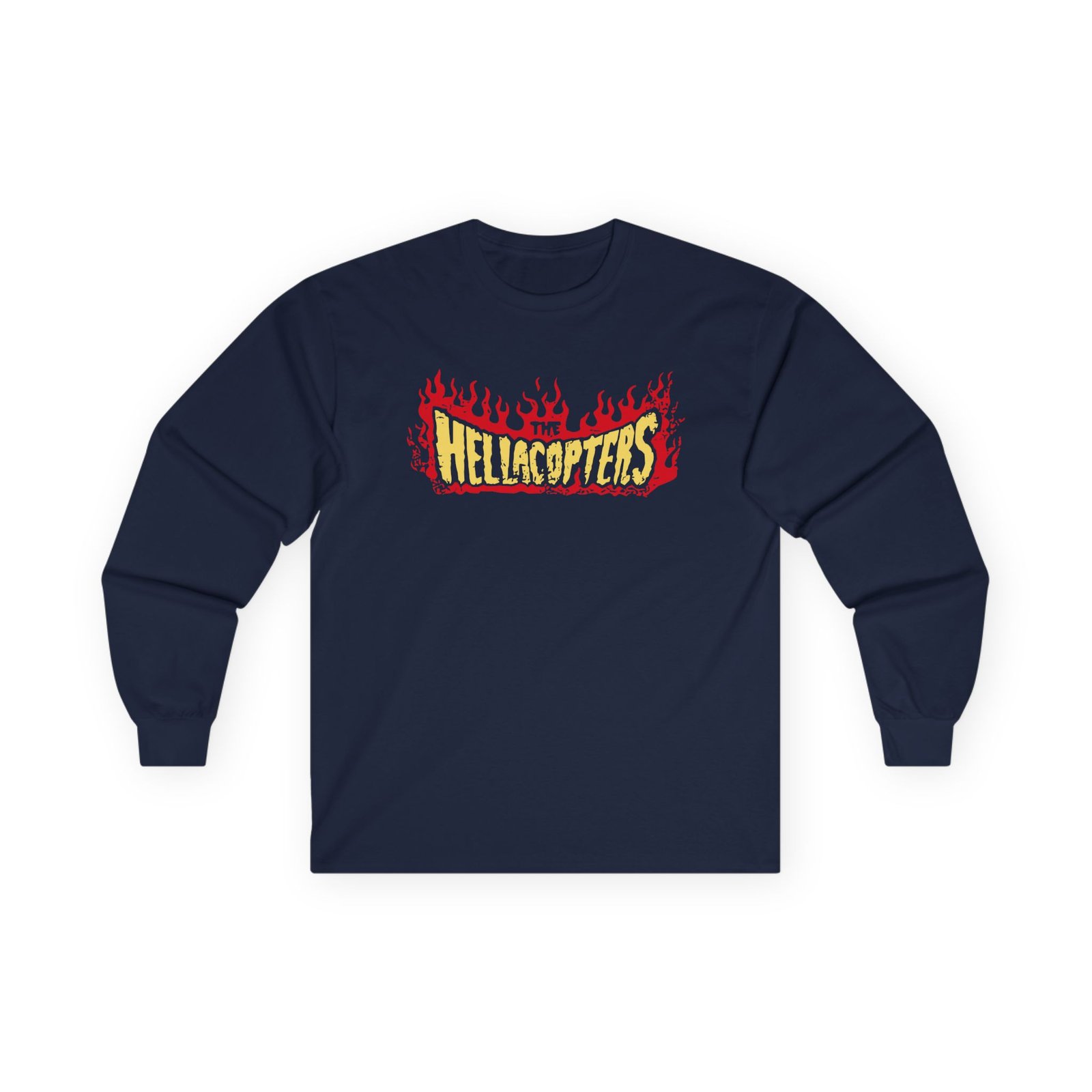 Hellacopters Flame Unisex Ultra Cotton Long Sleeve Tee