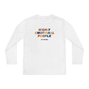 Youth Marina Highly Emotional People Long Sleeve Competitor Tee