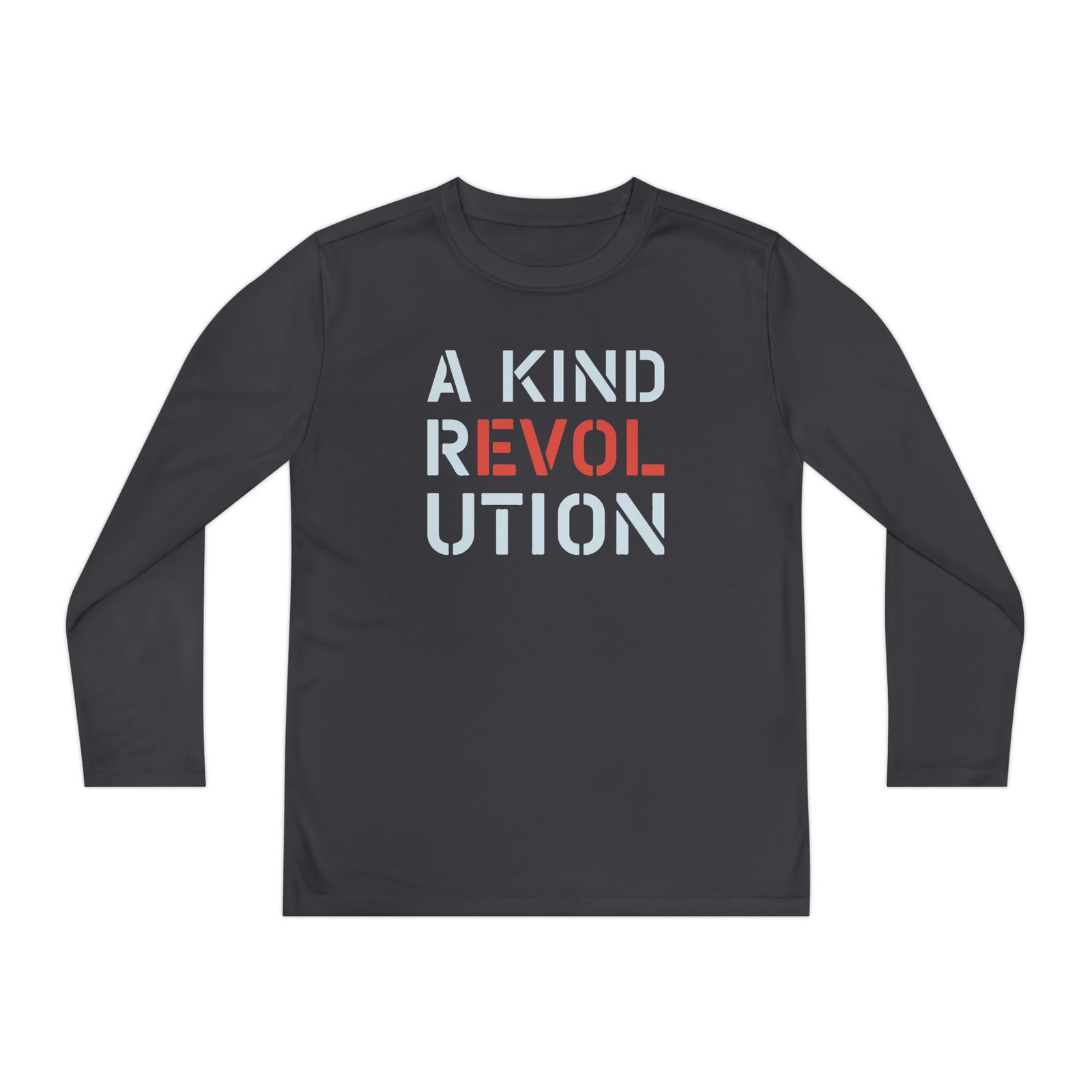 Youth PWL A Kind Revol Ution Long Sleeve Competitor Tee