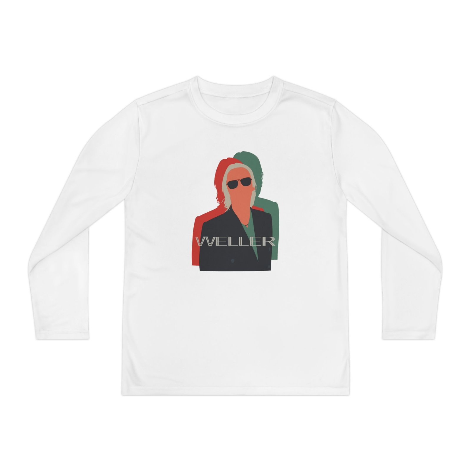 Youth PWL Illustration Offset Long Sleeve Competitor Tee