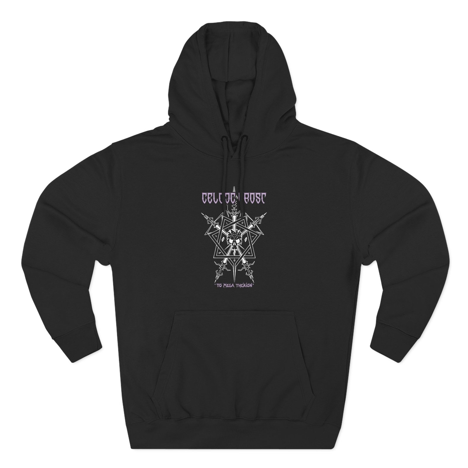 Celtic Frost - to Mega Therion Three-Panel Fleece Hoodie