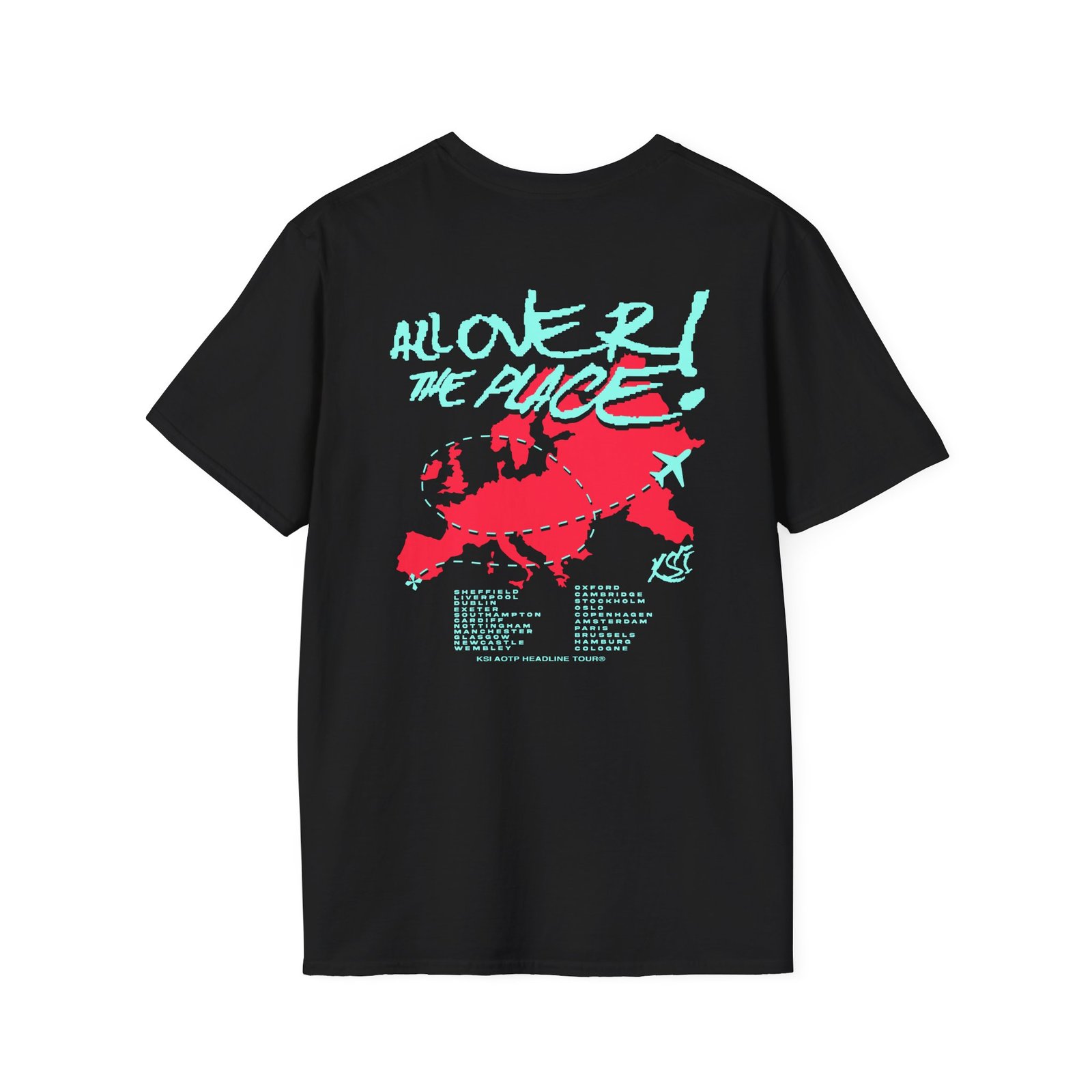 Ksi Aotp Travel Planet Unisex Softstyle T-Shirt